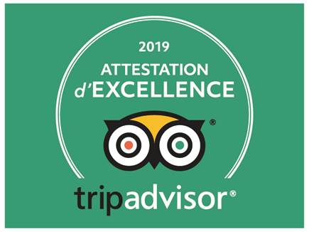 Mobilboard Capbreton obtient l'Attestation d'Excellence 2019 TripAdvisor