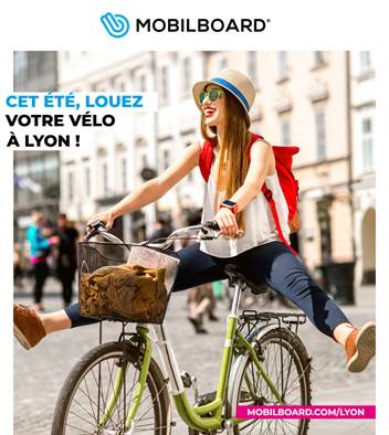 Cet été, louez un vélo à Lyon !