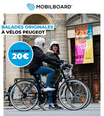 Nouveauté 2020 : les visites guidées à vélo !