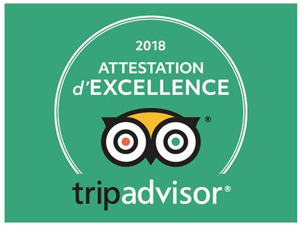 Mobilboard Capbreton obtient l'Attestation d'Excellence 2018 TripAdvisor