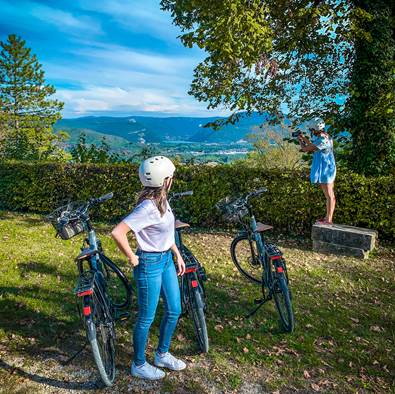 Les Gorges de l'Ain à vélo électrique