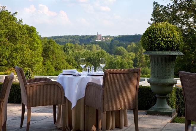 vue terrasse restaurant