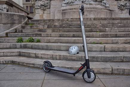 New for 2018: the Segway electric scooter!