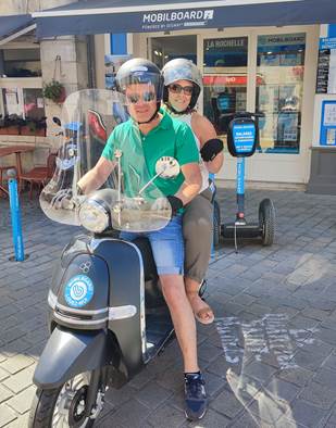 Location scooter électrique La Rochelle Île de Ré