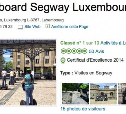 Mobilboard Luxembourg classé #1 
