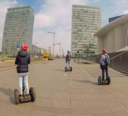 A guided tour of Luxembourg City by Segway
