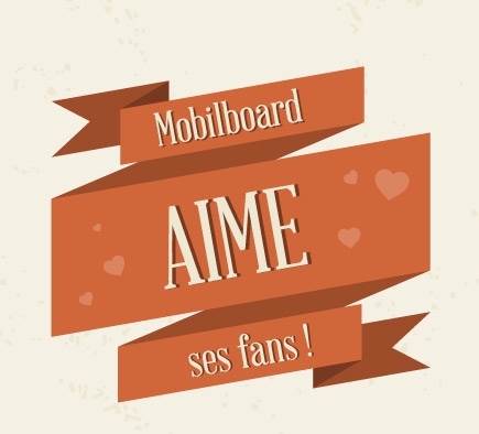 Mobilboard Luxembourg aime ses fans !